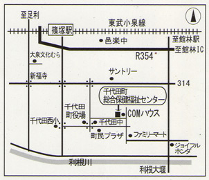 会場近辺地図
